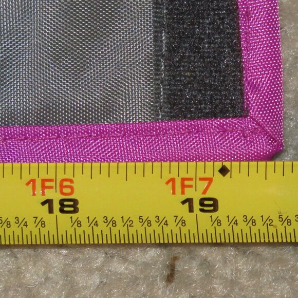 Joy Mangano JM New York Roll Up Makeup Beauty Jewelry Organizer - Purple Medium - Picture 7 of 15